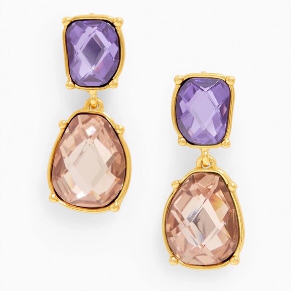 Talbots Stone Drop Earrings - New with Tag - Picture 1 of 3